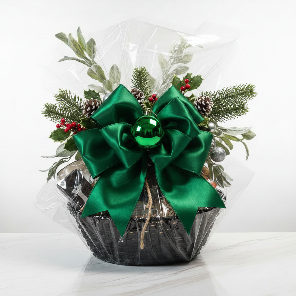 Christmas Basket - Green